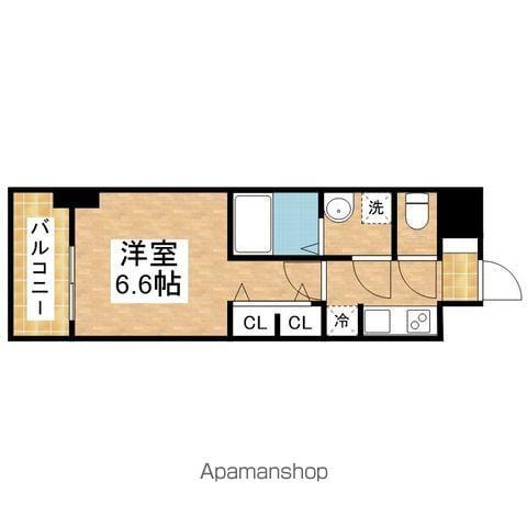 S-RESIDENCE今池ARCANAなんでも乗ります(1K/4階)の間取り写真