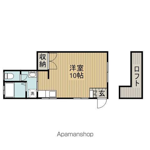 SUNNINESS阿佐ヶ谷北(ワンルーム/2階)の間取り写真