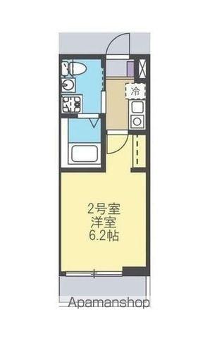 モンテマーレ(1K/3階)の間取り写真