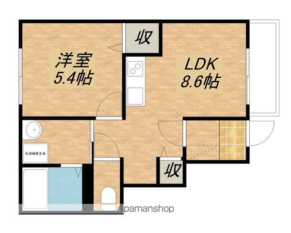 KONA(1LDK/1階)の間取り写真