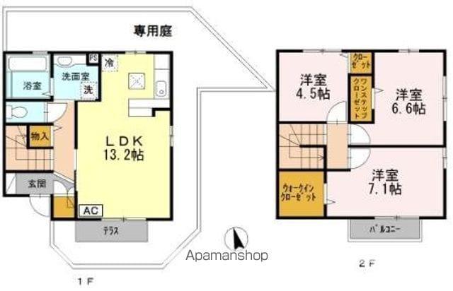 ルミエール　ミノル(3LDK)の間取り写真