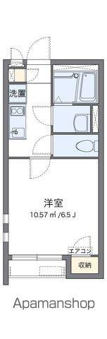 クレイノイナヴァアヴニール(1K/2階)の間取り写真