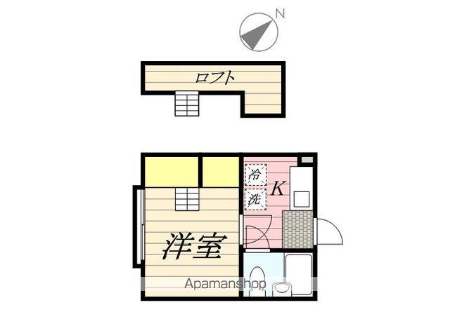 エスペランサ(1K/1階)の間取り写真