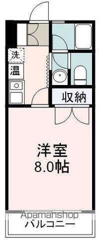 ハイムタミヤ曲金(1K/3階)の間取り写真