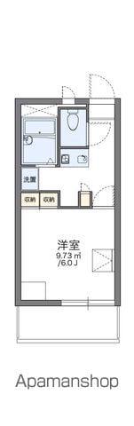 レオパレス大坪(1K/3階)の間取り写真
