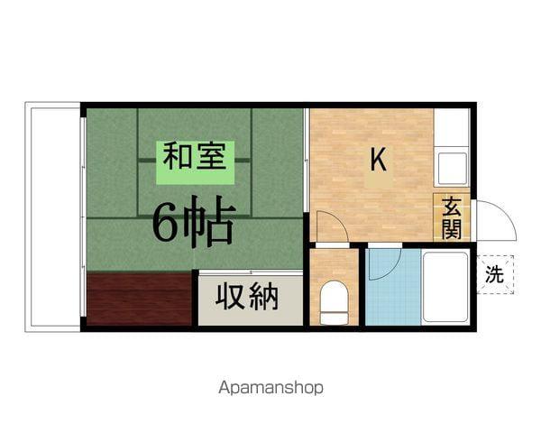 第3すみれ荘 2階階 間取り
