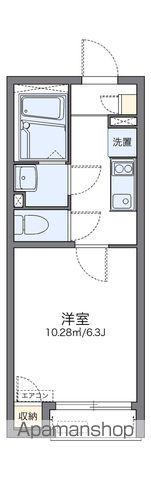 レオネクスト石神井台(1K/1階)の間取り写真