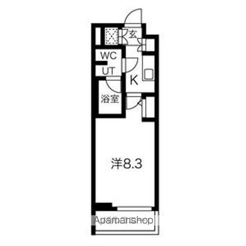 スパシエソリデ世田谷砧 5階階 間取り