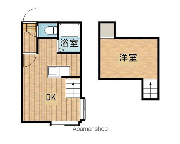 リノス文京台壱番館(1DK/3階)の間取り写真