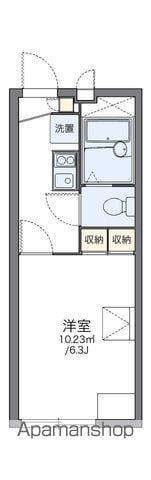レオパレス光(1K/1階)の間取り写真