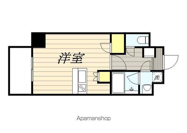 サヴォイラルカンジュ(ワンルーム/10階)の間取り写真