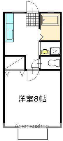 サンハイツ松戸 B棟(1K/1階)の間取り写真