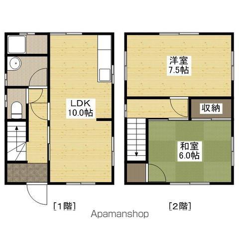 太田住宅(2LDK)の間取り写真