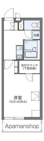 レオパレスマドンナ Ⅱ(1K/3階)の間取り写真