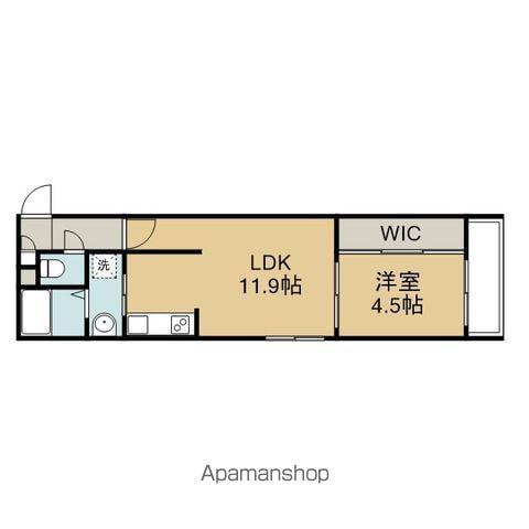 ブリーゼ千歳本町(1LDK/1階)の間取り写真