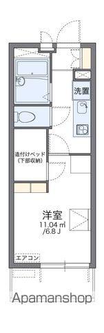 レオパレス夢眠舎(1K/2階)の間取り写真