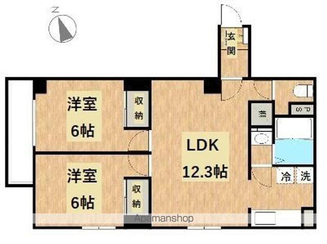 THESOHTOTERRACE(2LDK/2階)の間取り写真