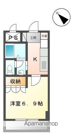 YSディオーレ(1K/2階)の間取り写真