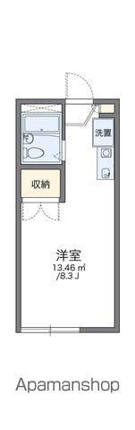レオパレス池田下Ⅱ(1K/2階)の間取り写真