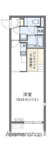 ミランダサンシャインⅡ(1K/1階)の間取り写真