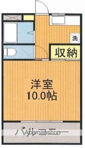 サンハイツ南海(1K/1階)の間取り写真