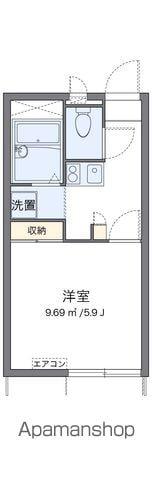 レオパレス香久山第2(1K/1階)の間取り写真