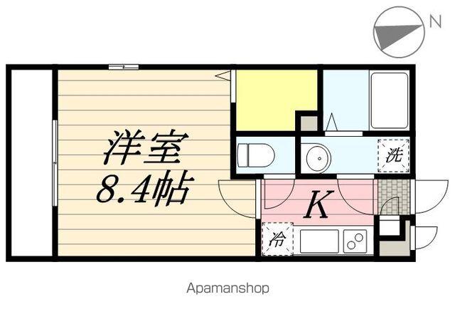 リブリM&M(1K/1階)の間取り写真