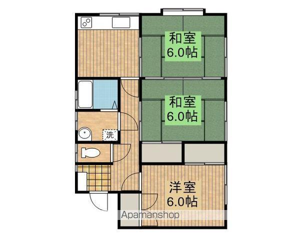 山田線 山岸駅 徒歩14分 1階建 築41年(3K)の間取り写真