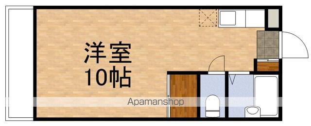 藤和ビル(1K/3階)の間取り写真