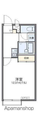 レオパレスシャトレー(1K/2階)の間取り写真
