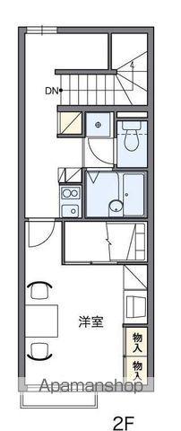 レオパレスF OHANA(1K/2階)の間取り写真