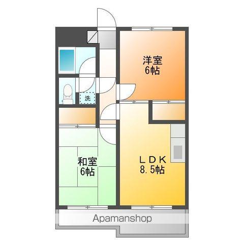 ネクサス東青梅(2LDK/3階)の間取り写真