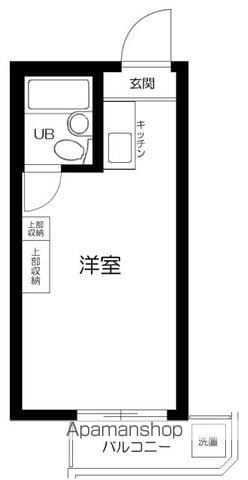 メゾン・ド・ブリーヤン(ワンルーム/3階)の間取り写真