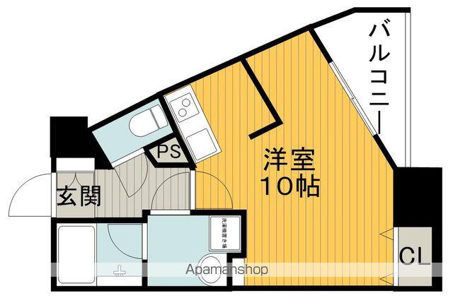 EZA蛍池(ワンルーム/5階)の間取り写真