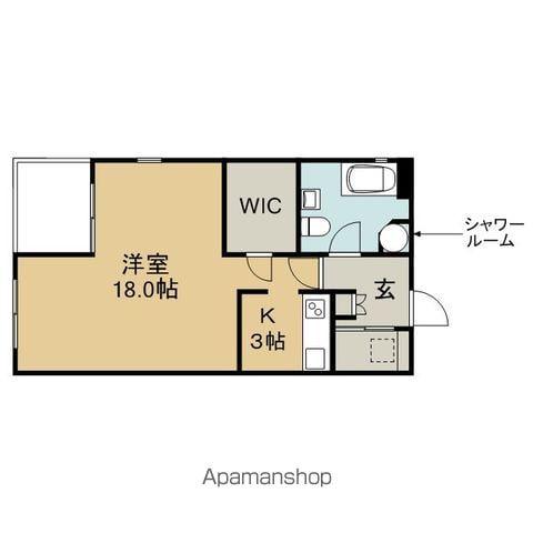 セントレイクセレブ大曽根(1K/9階)の間取り写真