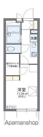 レオパレスマーブルパレス(1K/4階)の間取り写真