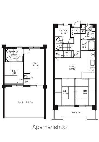 アンピール空港通(4SLDK/10階)の間取り写真