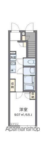 クレイノドゥーエ荻窪(1K/1階)の間取り写真