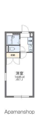 レオパレスソフィア(1K/1階)の間取り写真