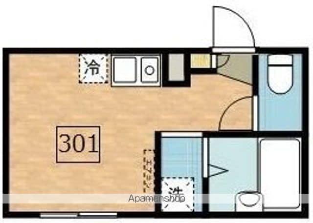 GRACE中延(ワンルーム/3階)の間取り写真