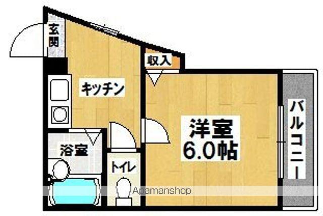 サンフラワー長居(1K/3階)の間取り写真