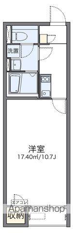 レオネクストSTAGEⅤ(1K/2階)の間取り写真
