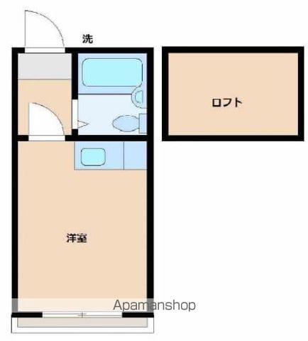 ライフピア ラブリィ(ワンルーム/1階)の間取り写真