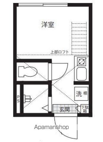 スマイエ高円寺(ワンルーム/1階)の間取り写真