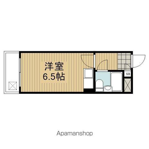 トラスティ鷺宮(ワンルーム/1階)の間取り写真