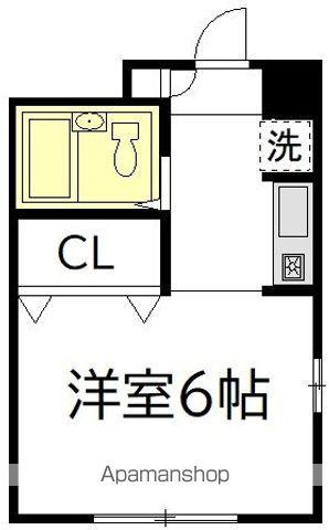 IVY HOUSE(1K/1階)の間取り写真