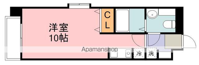 SUM広瀬通(ワンルーム/9階)の間取り写真