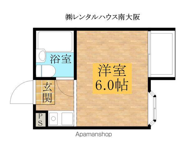セレーナ北町(ワンルーム/3階)の間取り写真