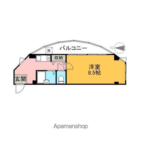リバーサイド柴島(1K/6階)の間取り写真