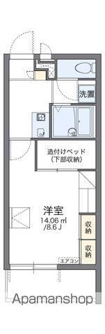 レオパレスNANA(1K/3階)の間取り写真